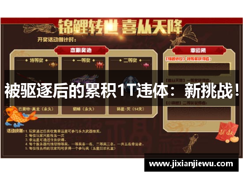 被驱逐后的累积1T违体：新挑战！